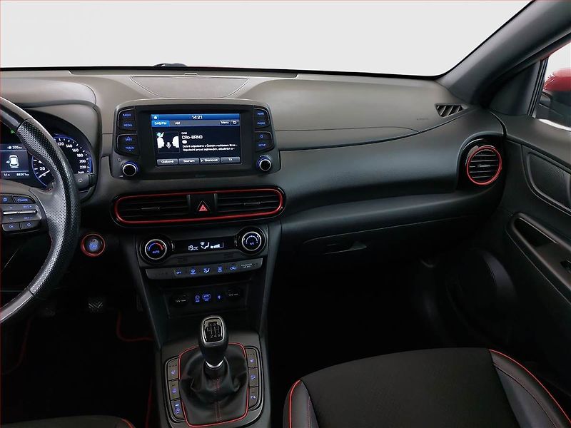 Hyundai Kona (2018) 1.0 T-GDI, Serv.kniha, Kůže - fotka 8 z 24