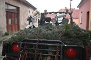 Krampusové v Polné