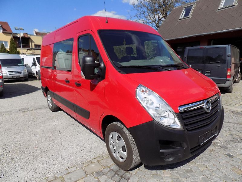 Opel Movano 2,3 CDTI 120 KW L2H2 DC, 7 SED - fotka 6 z 39