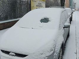 Auto očištěné takzvaně na tankistu.