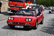 Na tradiční Lidický okruh dorazily desítky historických automobilů a motocyklů, které obdivovali návštěvníci z Kladna i širokého okolí.