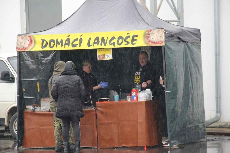 Rallyslalom 2024 Přerov na bochořském letišti.