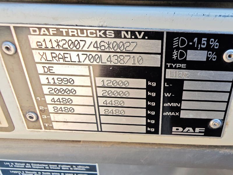DAF LF 220 FA, HR čelo + boční dveře - fotka 9 z 28