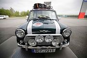 Druhá jízda Oldtimer Expressu mířila z Prahy do řeckých Atén. Mini Cooper.