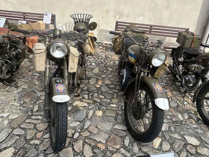 Vzpomínková motocyklová Soutěž Šumavou.