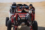 Talentovaná Aliyyah Koloc zářila na Abu Dhabi Desert Challenge. Dojela třetí! Foto: Buggyra media