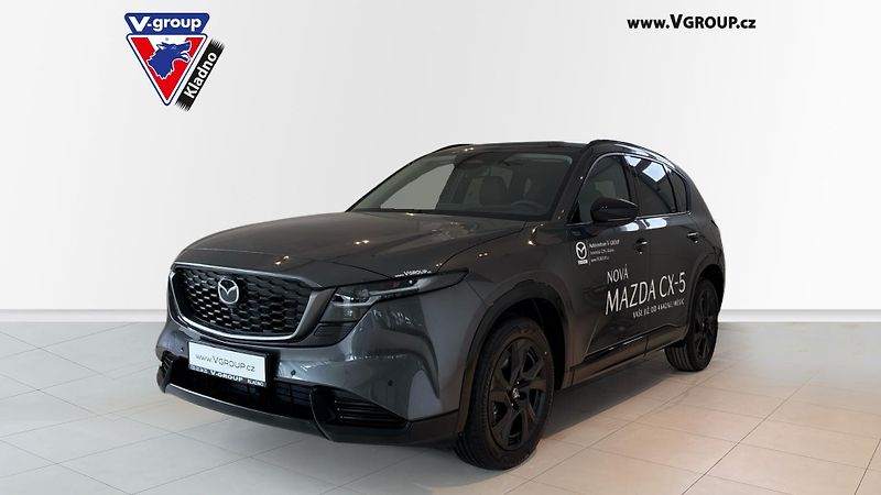 Mazda CX-5 (2026) 2.5 AWD Homura ČERNÁ KŮŽE - fotka 2 z 15