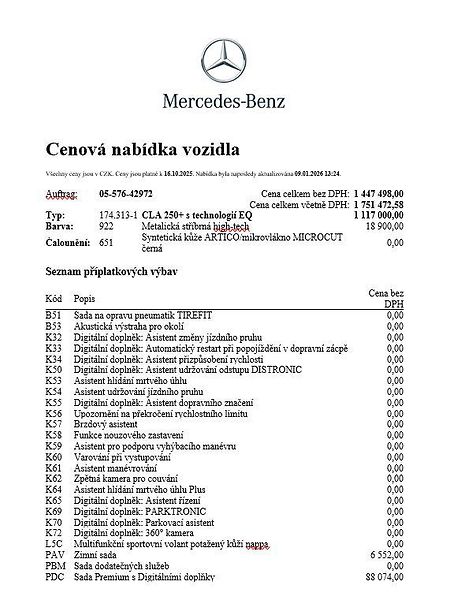 Mercedes-Benz CLA 250+ EQ demo - fotka 20 z 22