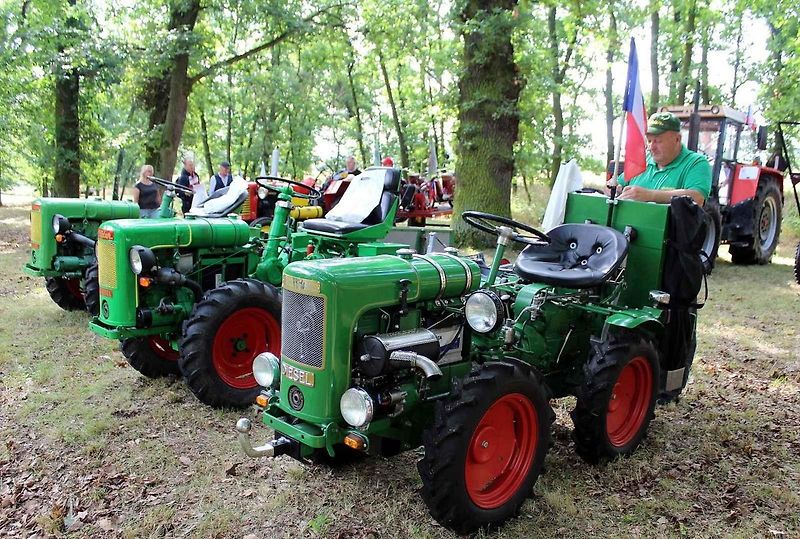 V Libořicích u Žatce se uskutečnil v pořadí třetí sraz historických vozidel. Ford Mustang nemohl chybět.