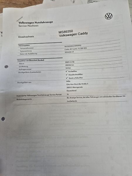 Volkswagen Caddy (2018) 2.0 TDI - fotka 21 z 27