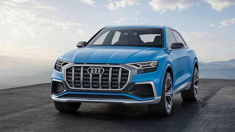 Neoficiální grafická ilustrace konceptu Audi Type C8.