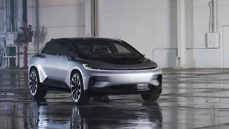 Faraday Future FF91 na Pikes Peak.