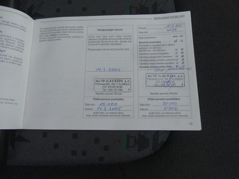 Škoda Fabia Kom.1.2i 12V Taž.zař.+zim.kola - fotka 12 z 19