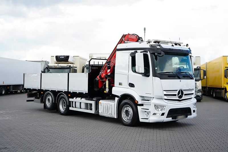 Mercedes-Benz Actros (2019) 2543 6x2 valník + HR - fotka 3 z 19