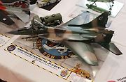 Stíhací letoun MiG 29 Létajících tygrů ze Žatce.