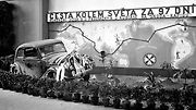 Škoda Rapid z cesty kolem světa.