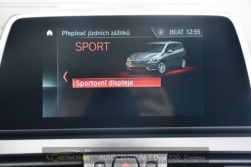 BMW Řada 2 216d GRAN TOURER 1M ČR TAŽNÉ - fotka 44 z 54