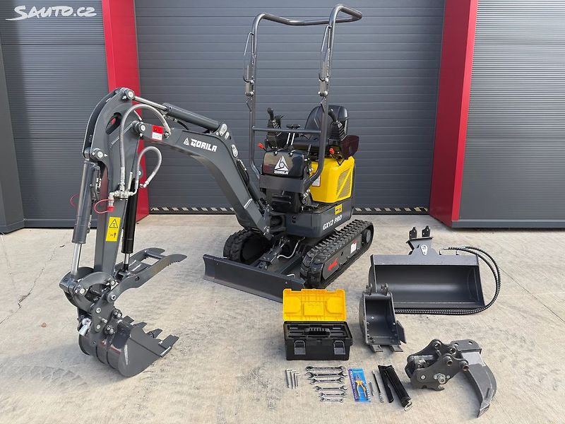 Gorila (2026) AKCE - Minibagr GX12 I PRO - fotka 8 z 8