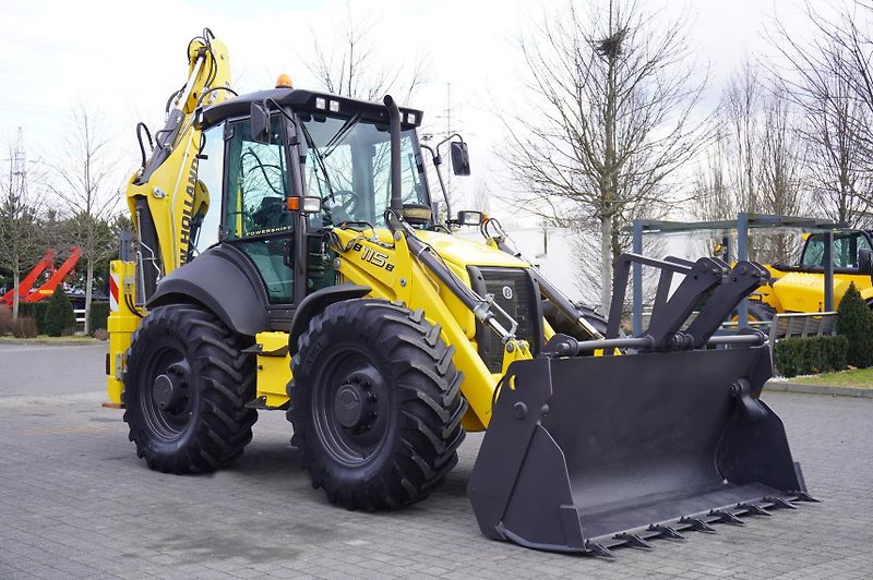 New Holland (2020) B115B backhoe loader / 4600 MT - fotka 8 z 24