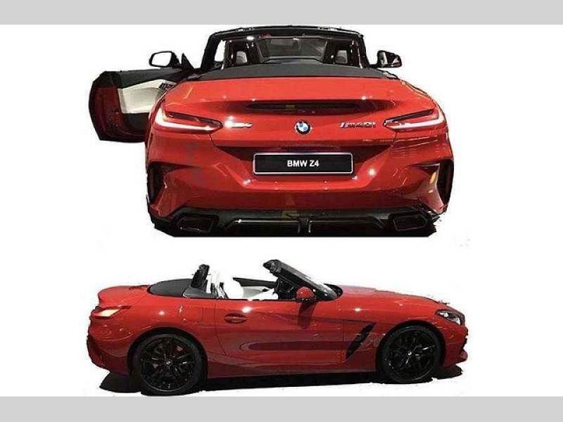 Únik BMW Z4 (2018)
