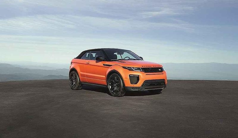 Range Rover Evoque Convertible.