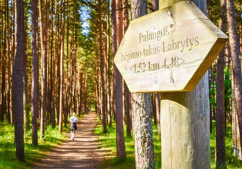Pláž v letovisku Palanga je dlouhá necelých 20 kilometrů.