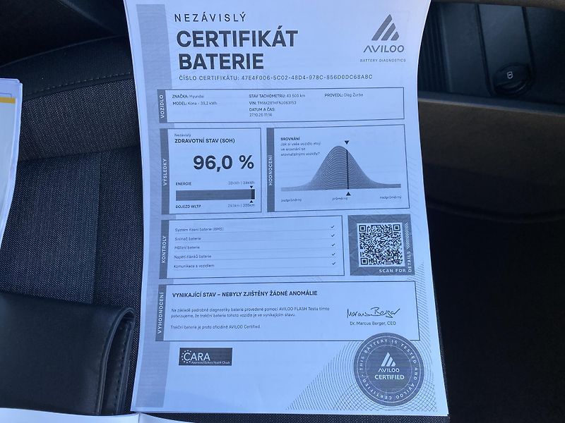 Hyundai Kona EV 100KW - 1xMAJ - DPH - TOP - fotka 50 z 50