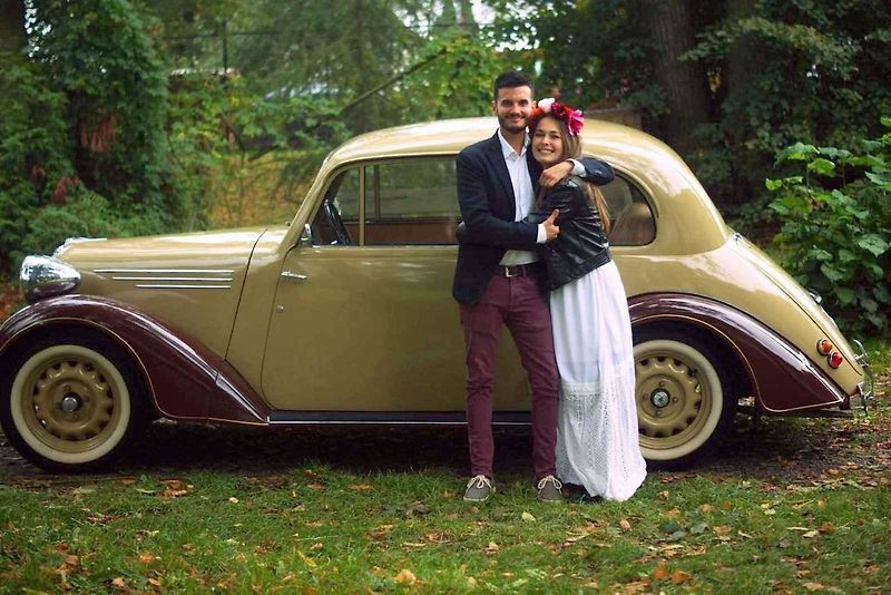 Svatba se konala 13.6.2020 a na auto nám posadili synovce Matyáše.