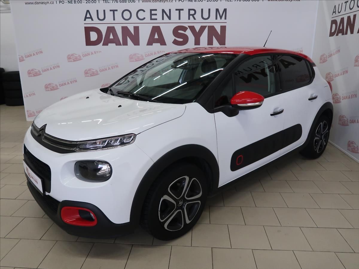 Citroën C3 1,2 VTi Exclusive 1.majitel CZ