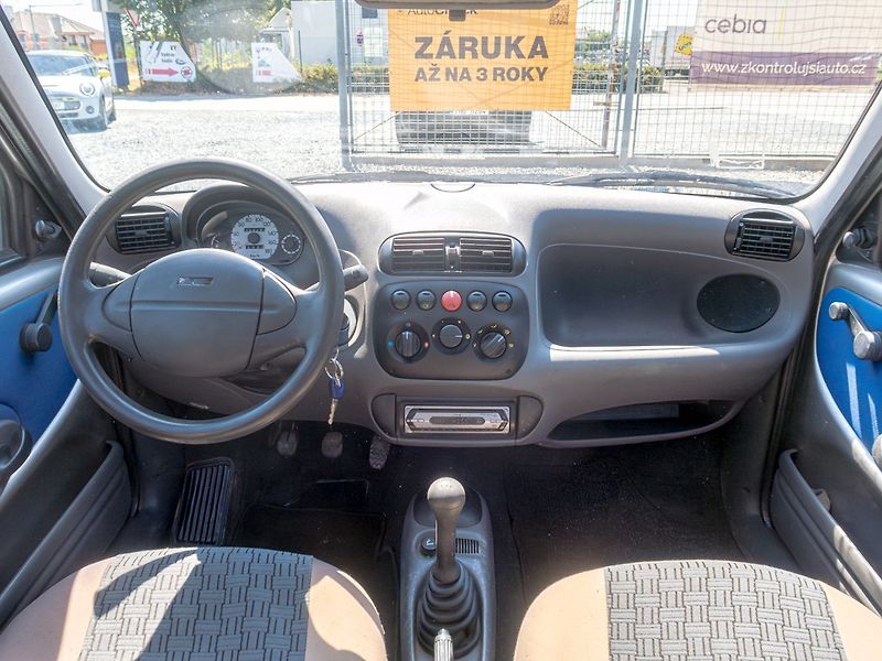 Fiat Seicento (2000) 0.9i - 2x KOLA - fotka 10 z 23