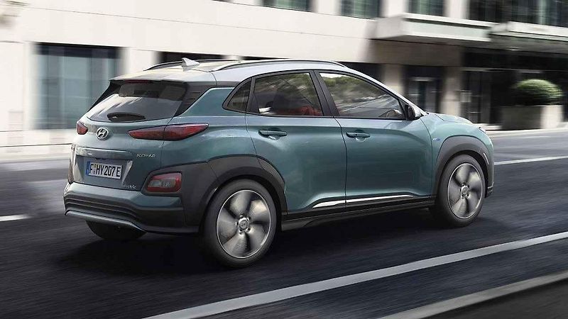 Hyundai Kona Electric.