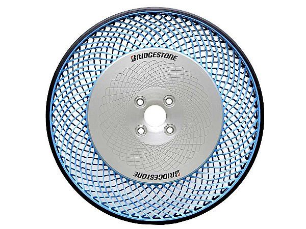 Druhá generace konceptu bezvzduchové pneumatiky Bridgestone.