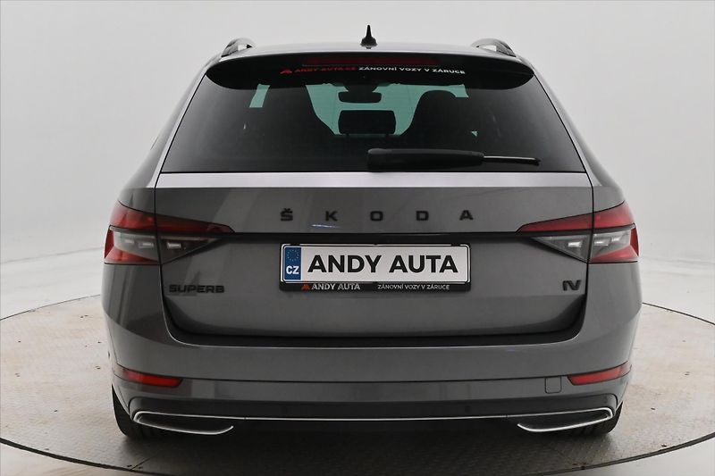 Škoda Superb 1,4 iV TSI 115kW DSG Sportline - fotka 6 z 26