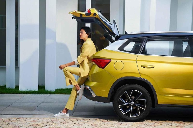 Škoda Kamiq GT je delší a má dynamičtější tvar.