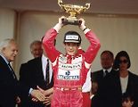Ayrton Senna vítěz GP Monaka 1992.