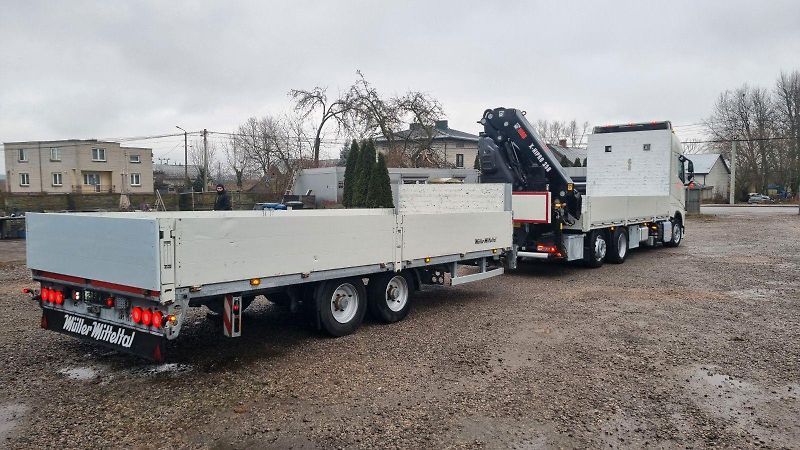 Volvo FH 460 6x2 valník ruka HIAB 35 - fotka 7 z 14