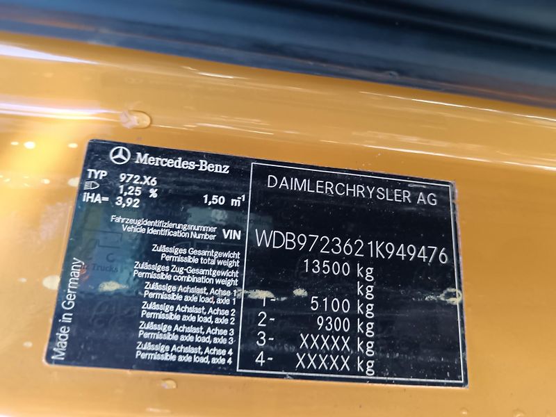 Mercedes-Benz Atego (2004) 1318 4x4 Kontejner 7T Analog  - fotka 11 z 19