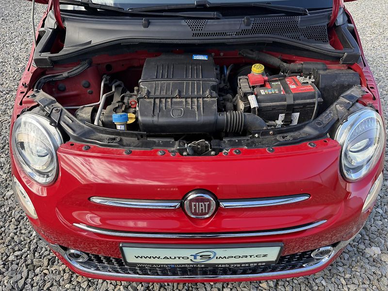 Fiat 500 1.2i 69PS SERVIS PANORAMA 84KM - fotka 77 z 149