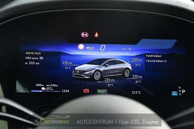 Mercedes-Benz EQS 580 4M SUV HYPERSCREEN K360°  - fotka 34 z 60
