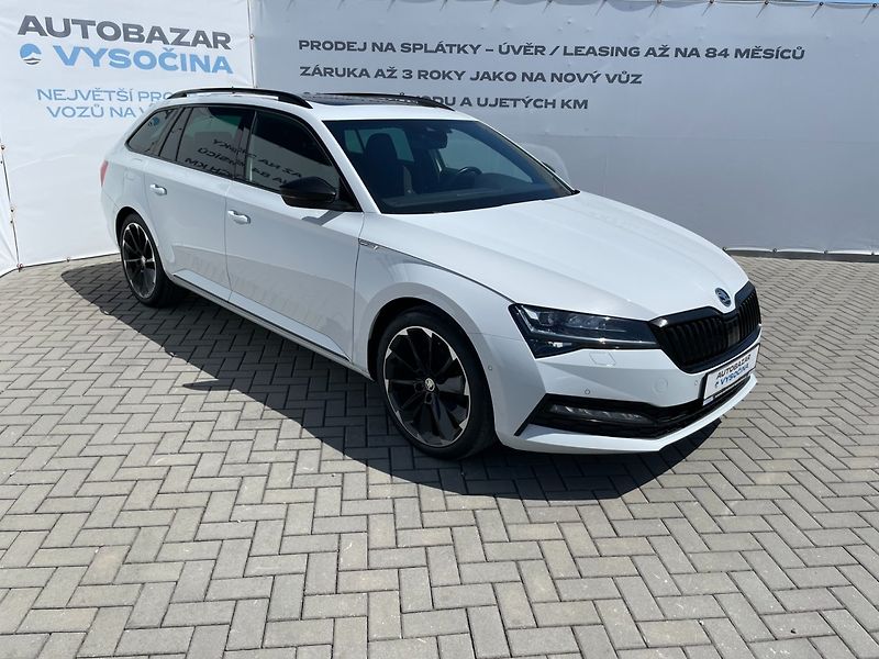 Škoda Superb (2022) SportLine 1.5TSI Webasto! 1.Ma - fotka 3 z 50