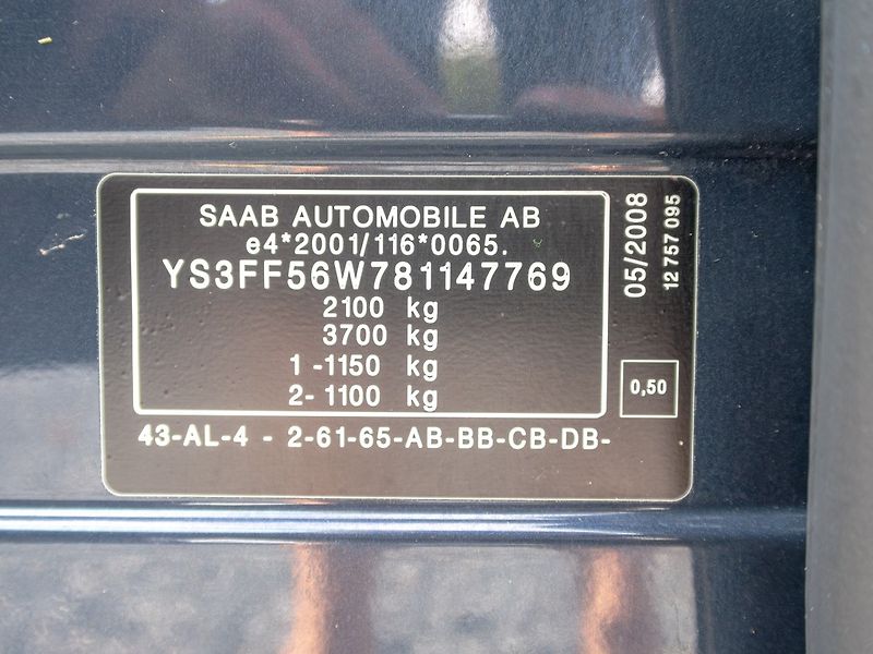 Saab 9-3 (2008) 1.9D 110KW – PĚKNÝ - fotka 39 z 44