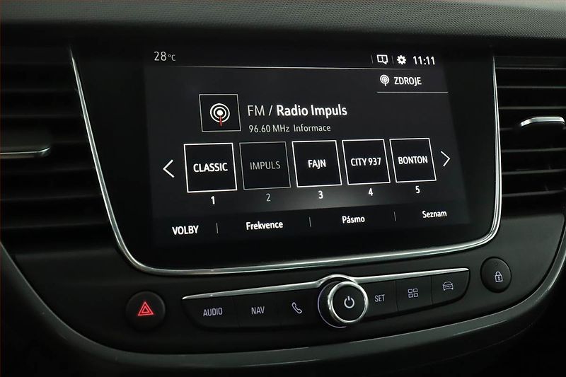 Opel Crossland X (2021) 1.2 Turbo, Serv.kniha, Kůže - fotka 13 z 17