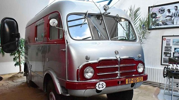 Expediční Tatra 805 v kopřivnickém muzeu
