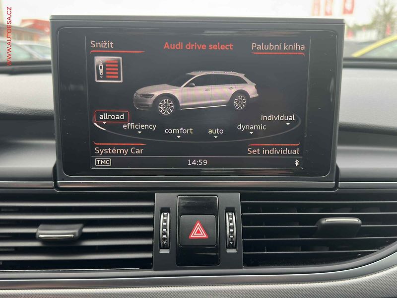 Audi A6 Allroad (2016) 3.0TDi Quattro, ČR, AT, navi - fotka 17 z 27