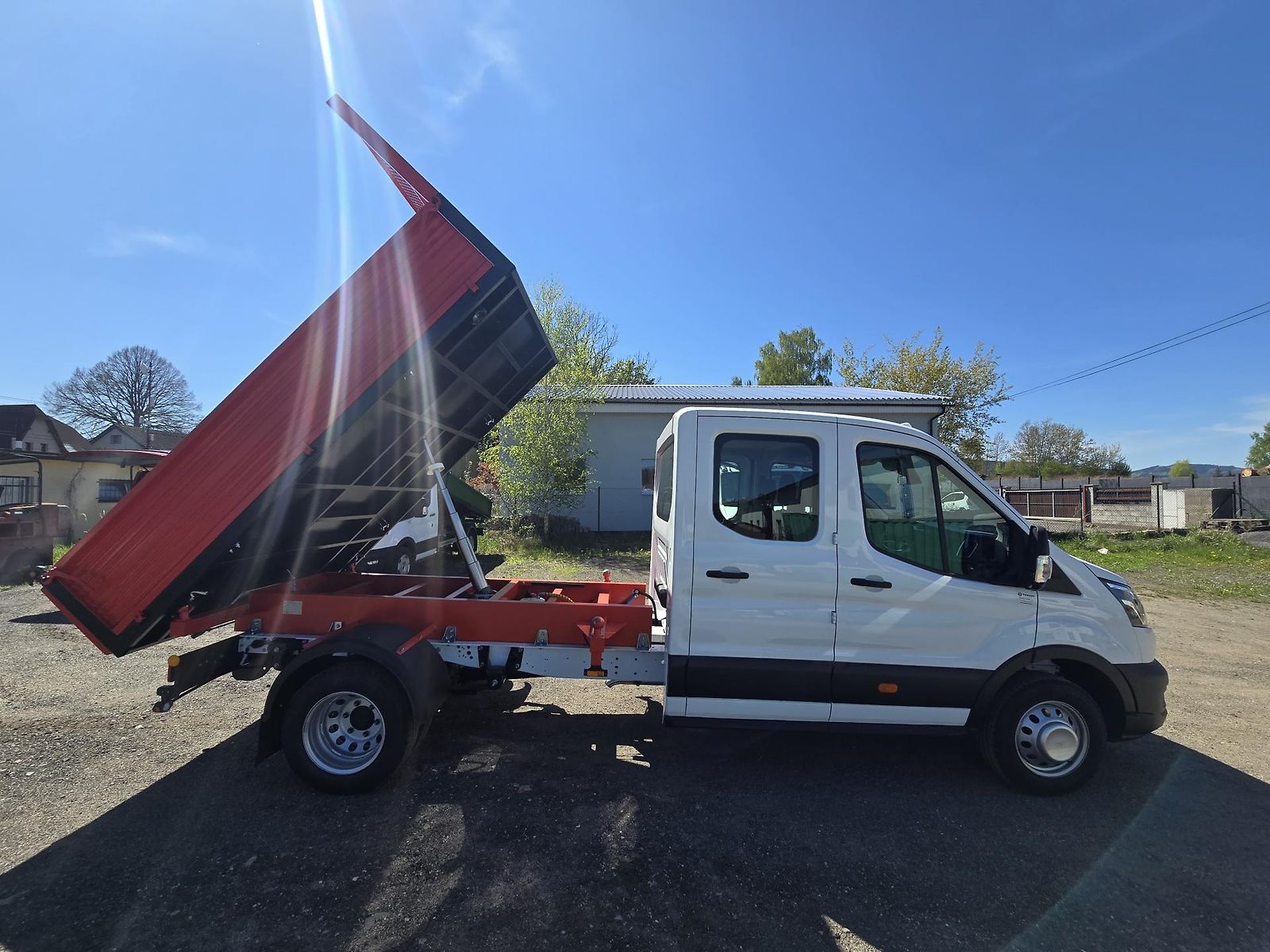 Ford Transit DOUBLECAB! SKLÁPĚČ!! — foto 8