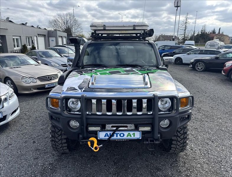 Hummer H3 3,5 AUT KŮŽE 4X4 STAN NAVIJÁK - fotka 2 z 39