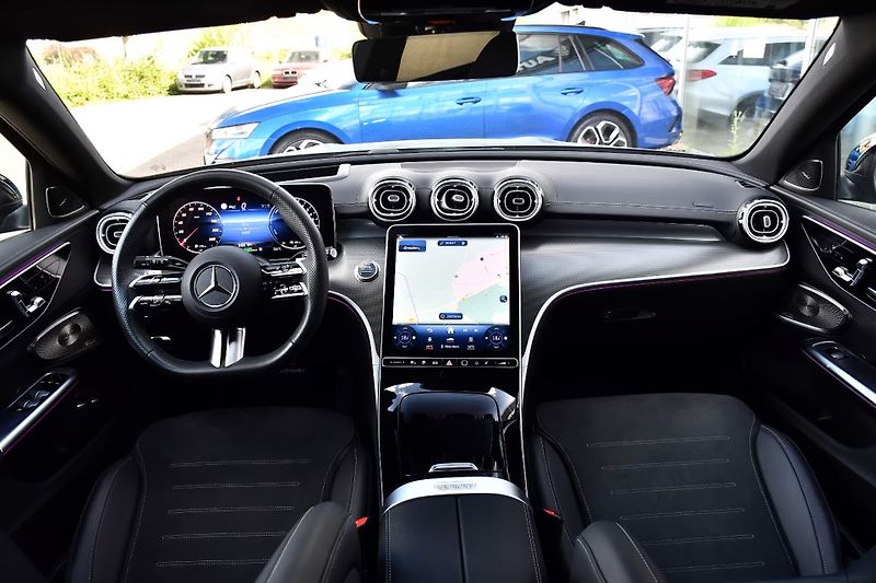 Mercedes-Benz Třídy C 300e AMG Pano HuD 360 Burm DIG - fotka 12 z 27