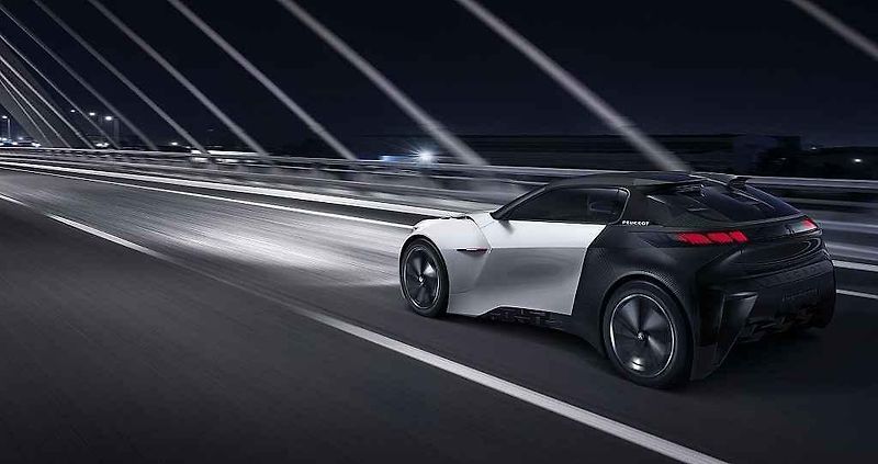 Koncept Peugeot Fractal.
