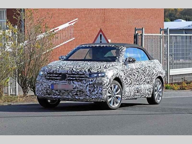 Špionážní snímky Volkswagen T-Roc Cabrio