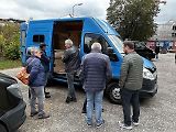 DIY karavan festival na Žižkárně v Českých Budějovicích. Dodávka Stanislava Vlažného.